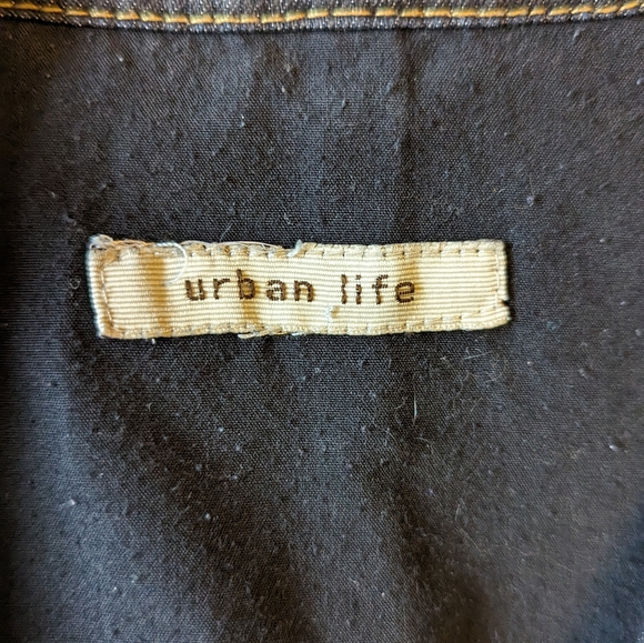 Urban Life szM fitted dark denim jacket EUC - Picture 2 of 7